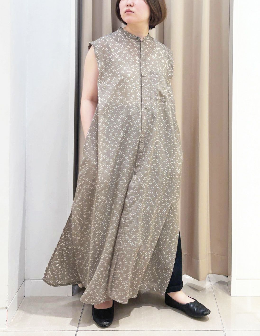 50 グレー/36size：スタッフ148㎝