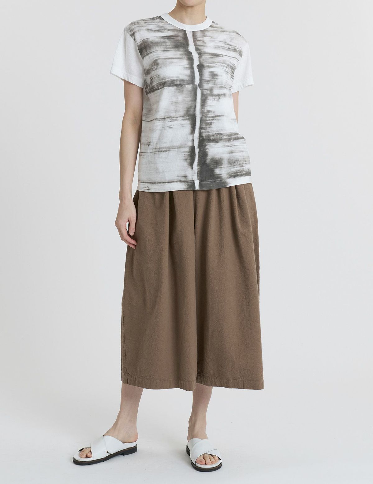 64 ベージュ/36size：モデル169㎝