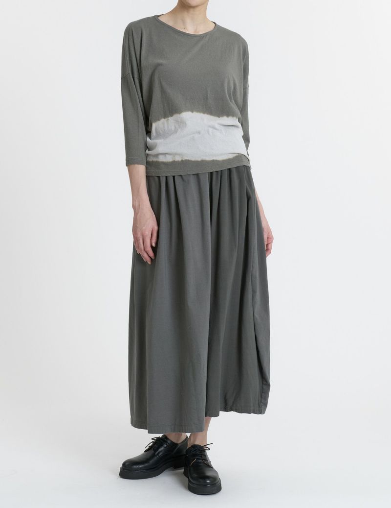 40 グリーン×ライトグレー/36size：モデル169㎝