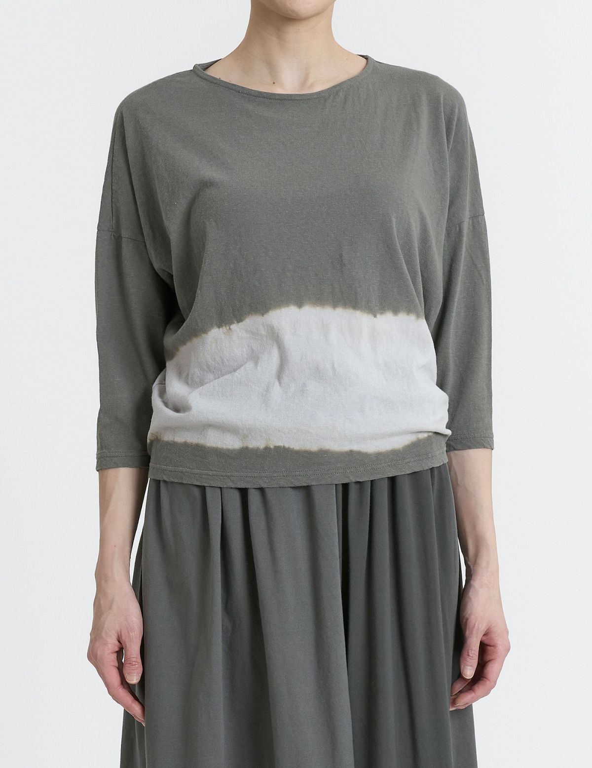 40 グリーン×ライトグレー