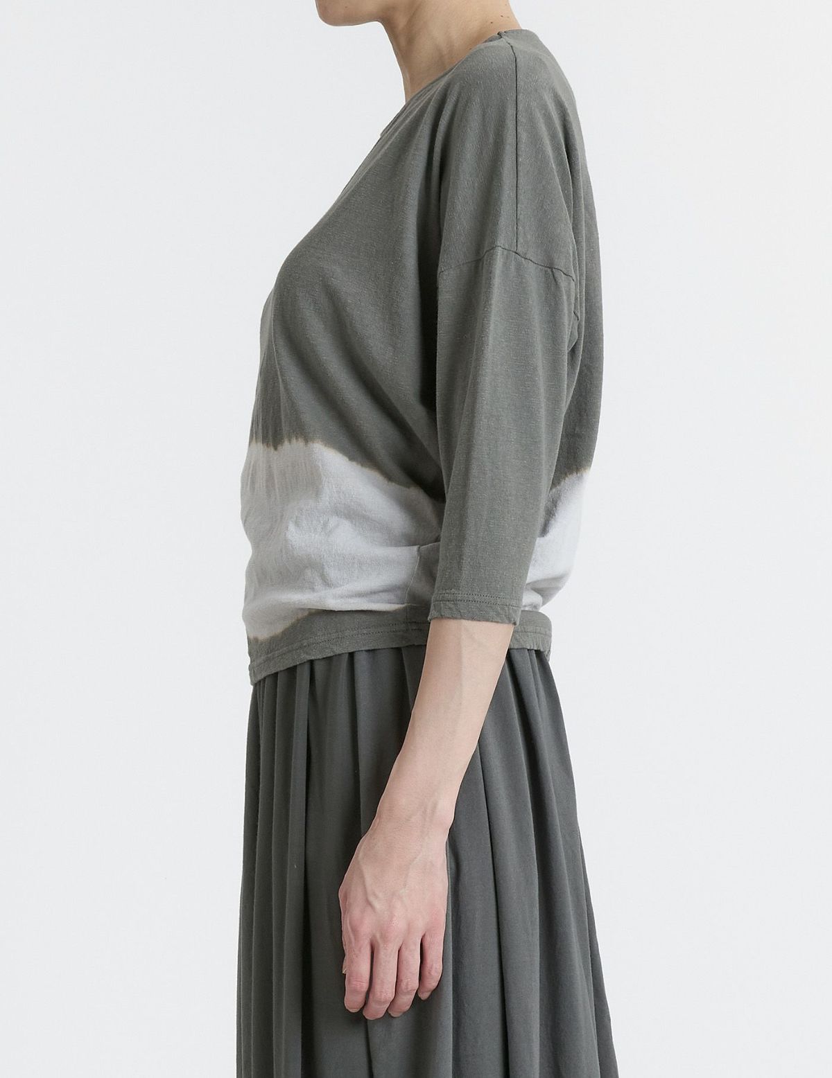 40 グリーン×ライトグレー