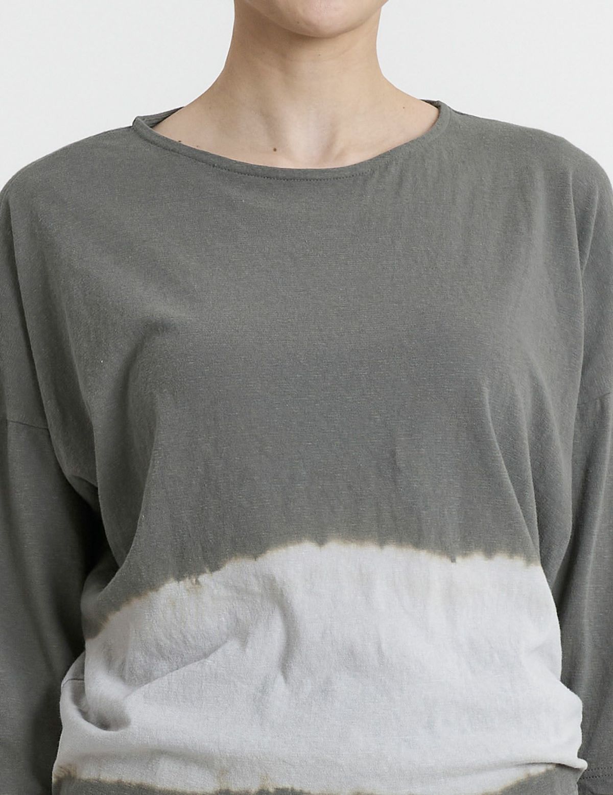 40 グリーン×ライトグレー