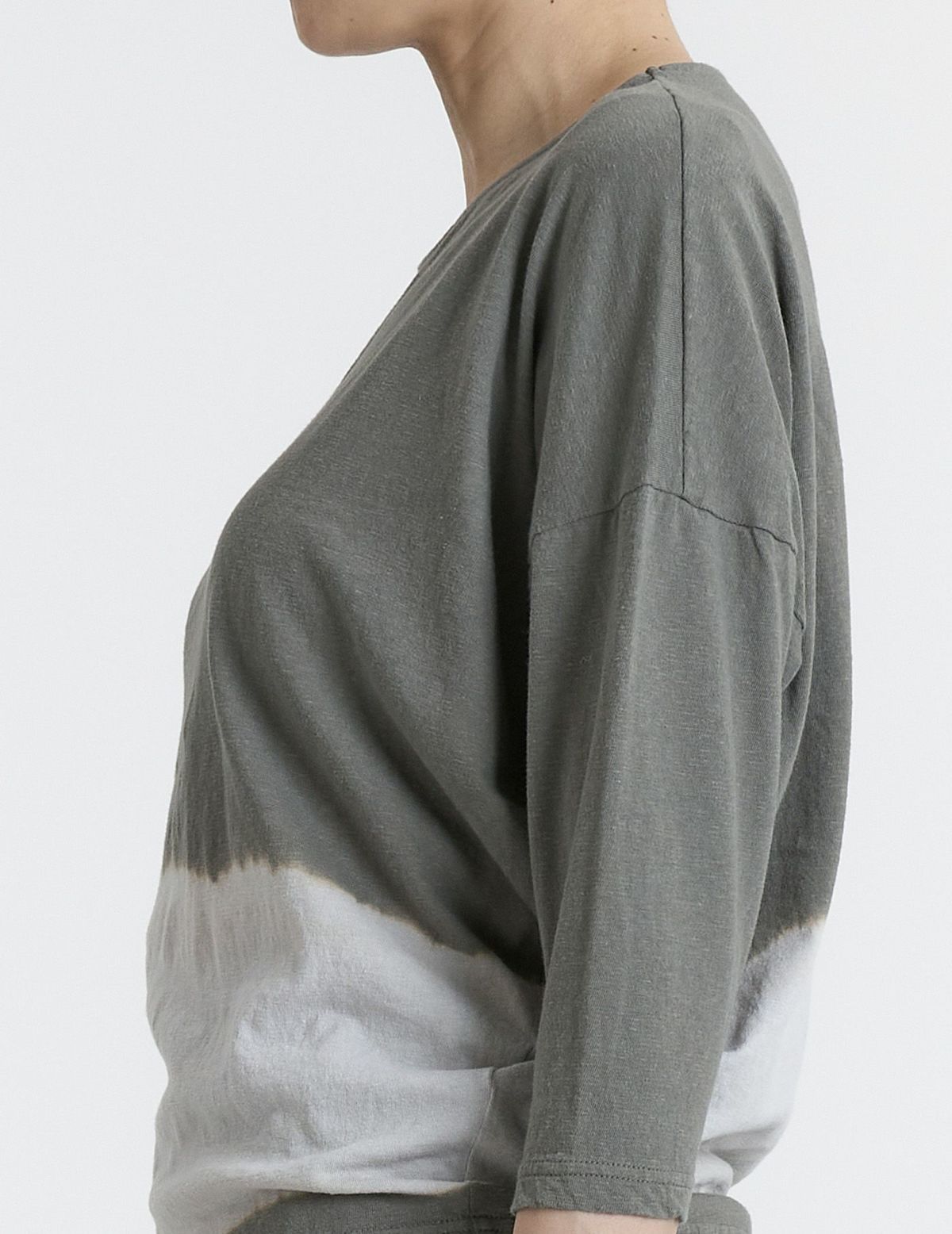 40 グリーン×ライトグレー