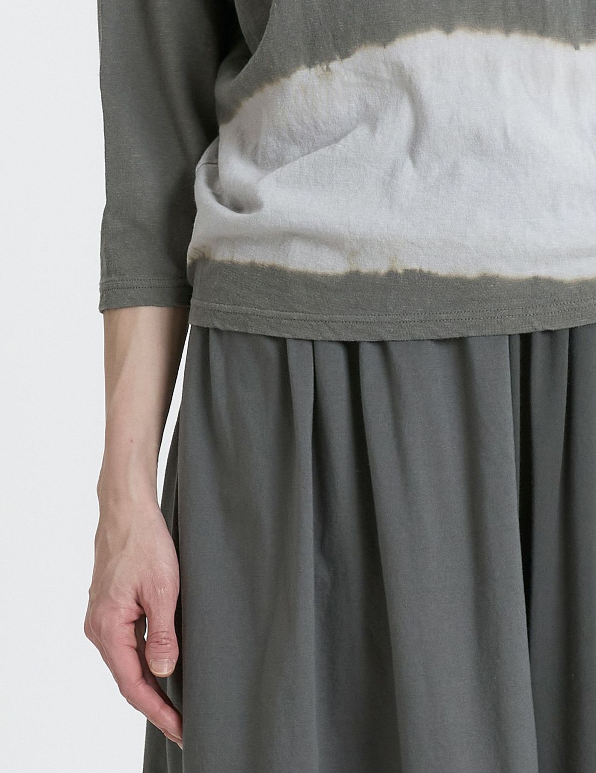 40 グリーン×ライトグレー