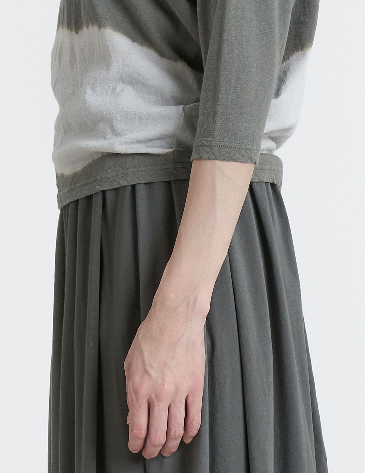 40 グリーン×ライトグレー