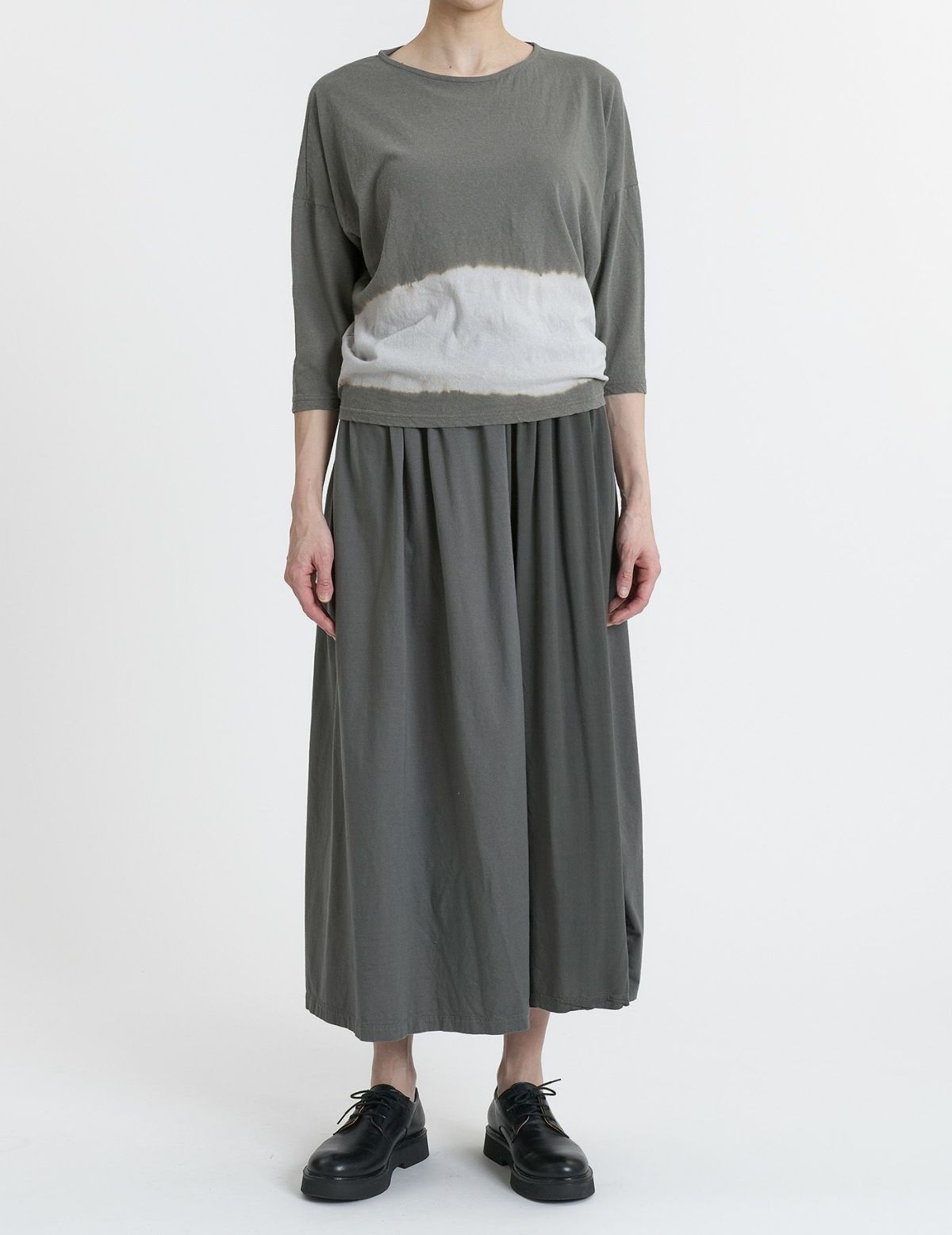 40 グリーン×ライトグレー