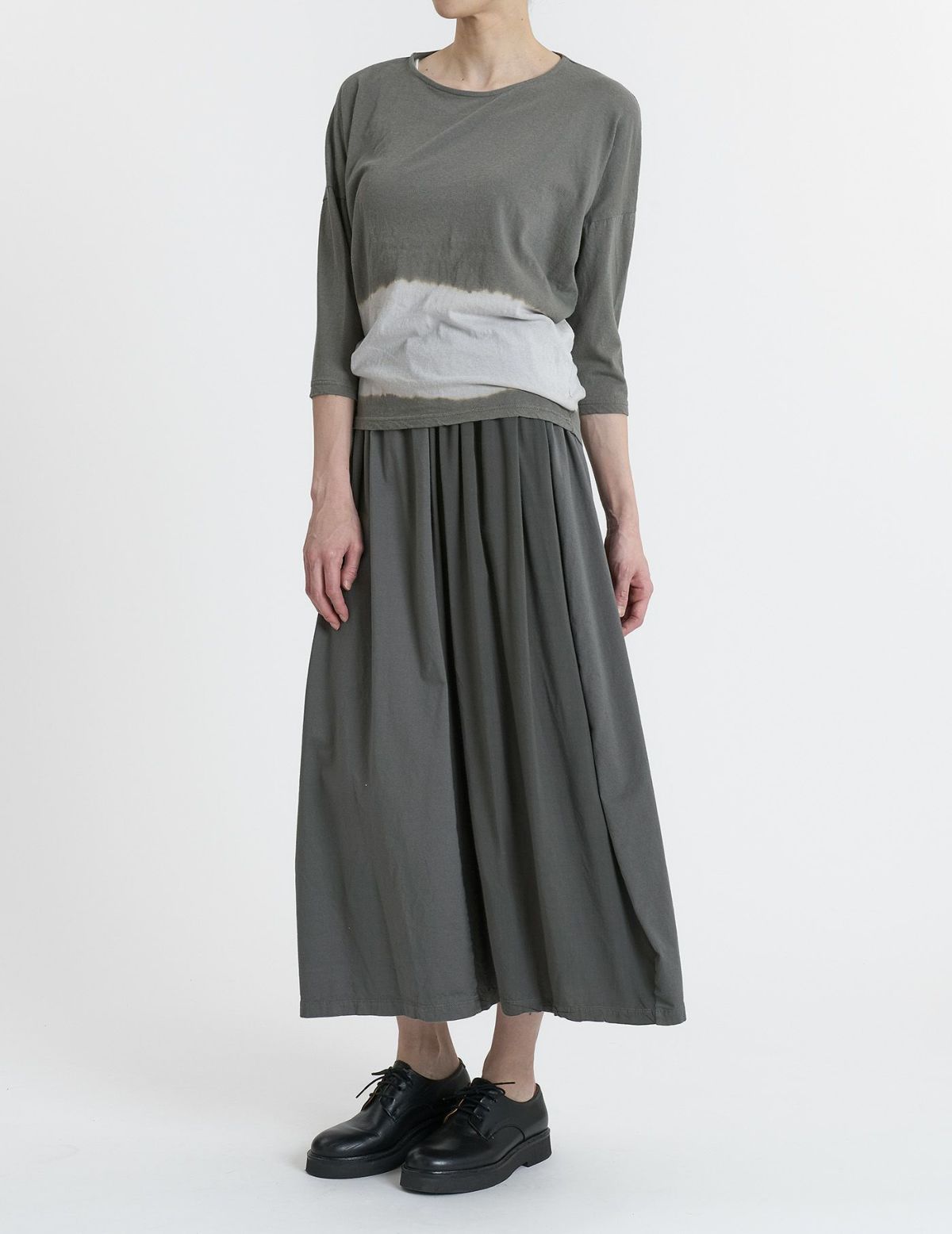 40 グリーン×ライトグレー