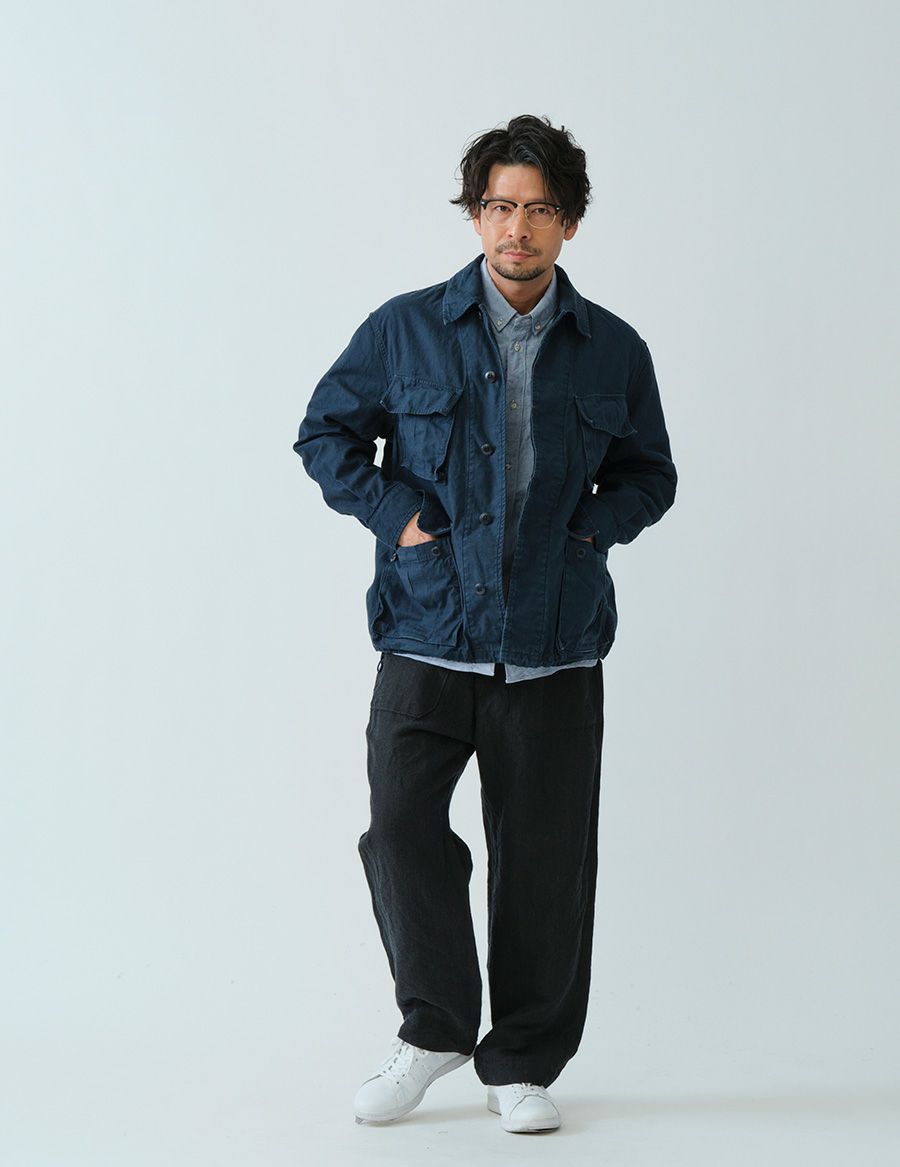 53 チャコール　Msize：モデル180㎝