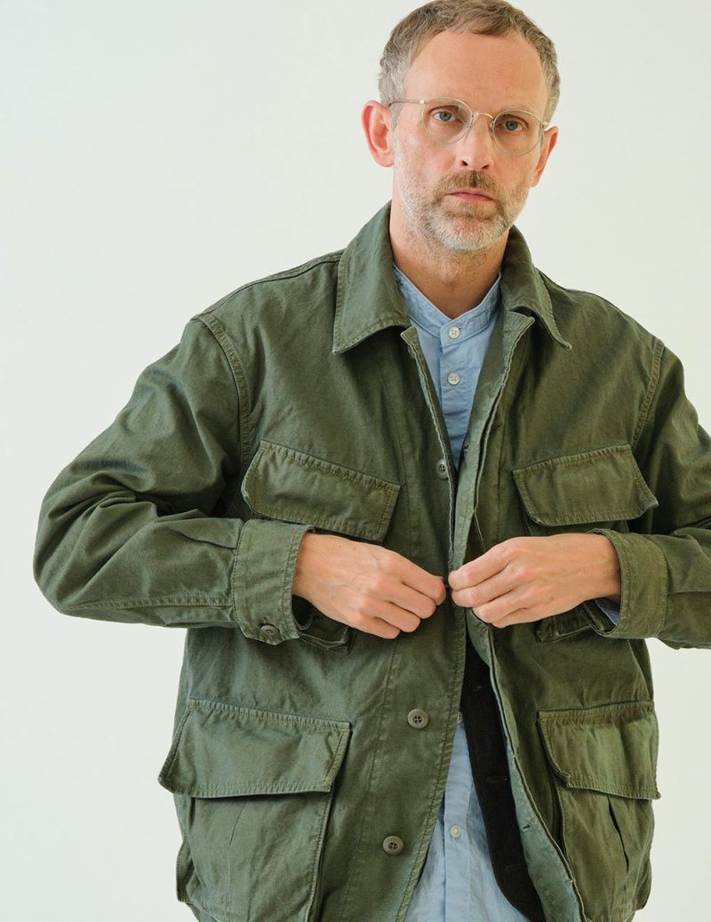 42 オリーブ　Msize：モデル185㎝