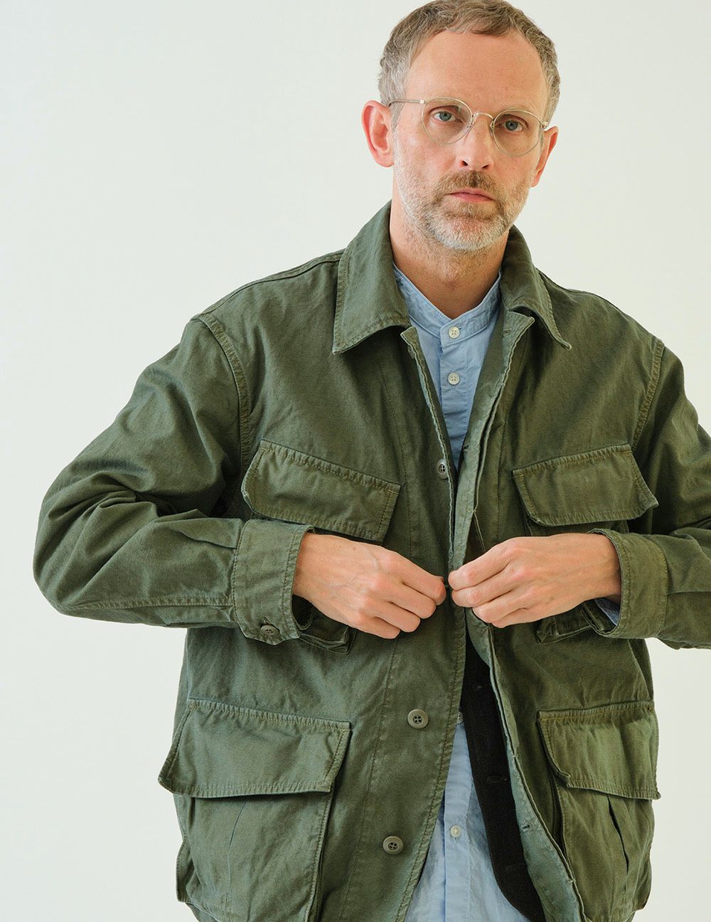 42 オリーブ　Msize：モデル185㎝