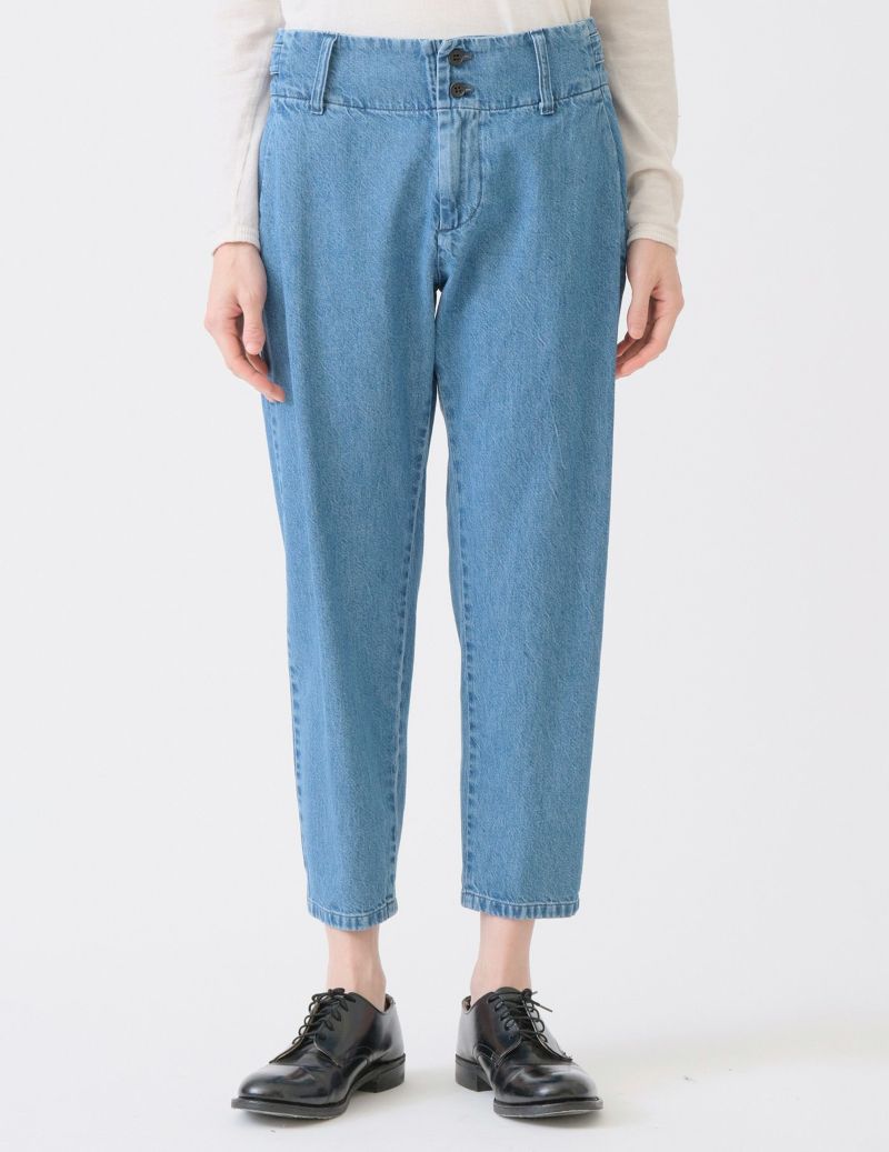 35 ブルー/36size：モデル169cm