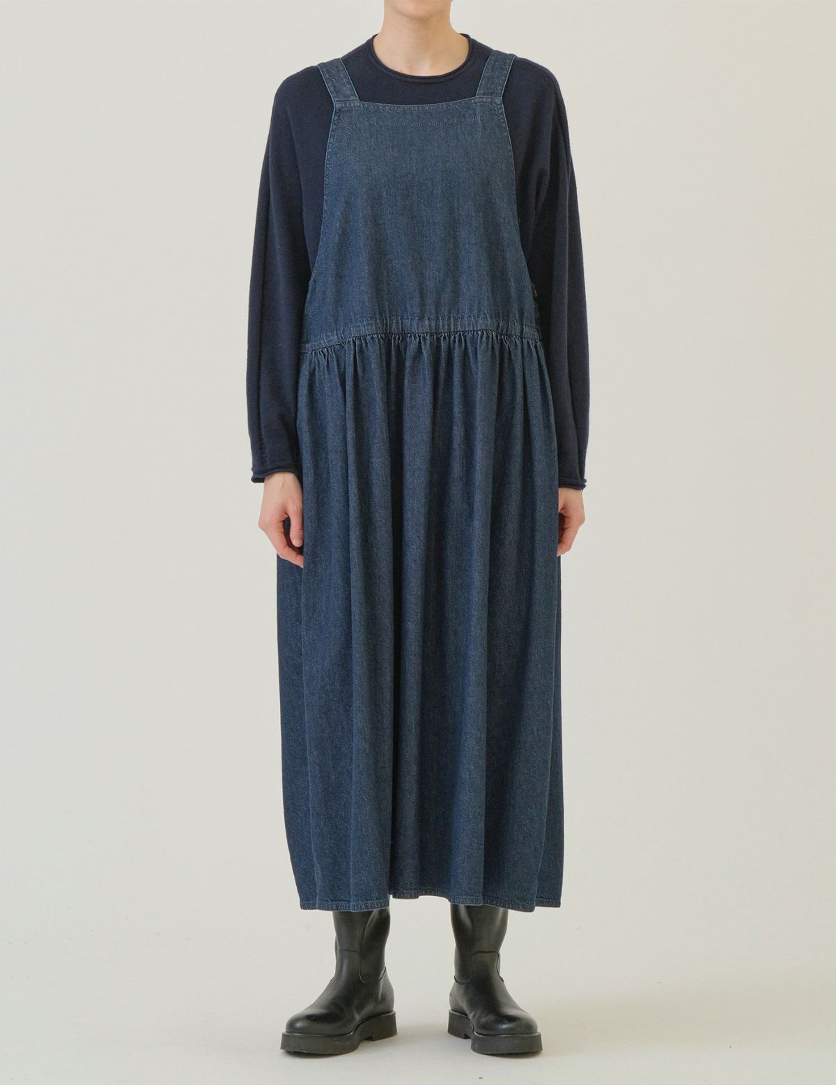 24 インディゴ/36size：モデル 169cm