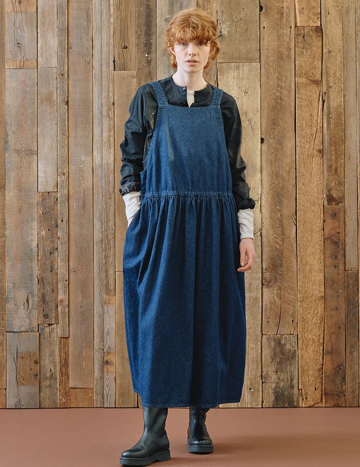 24 インディゴ/36size：モデル 170cm