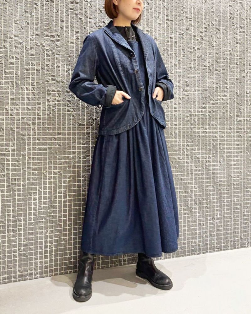 24 インディゴ/36size：スタッフ161㎝