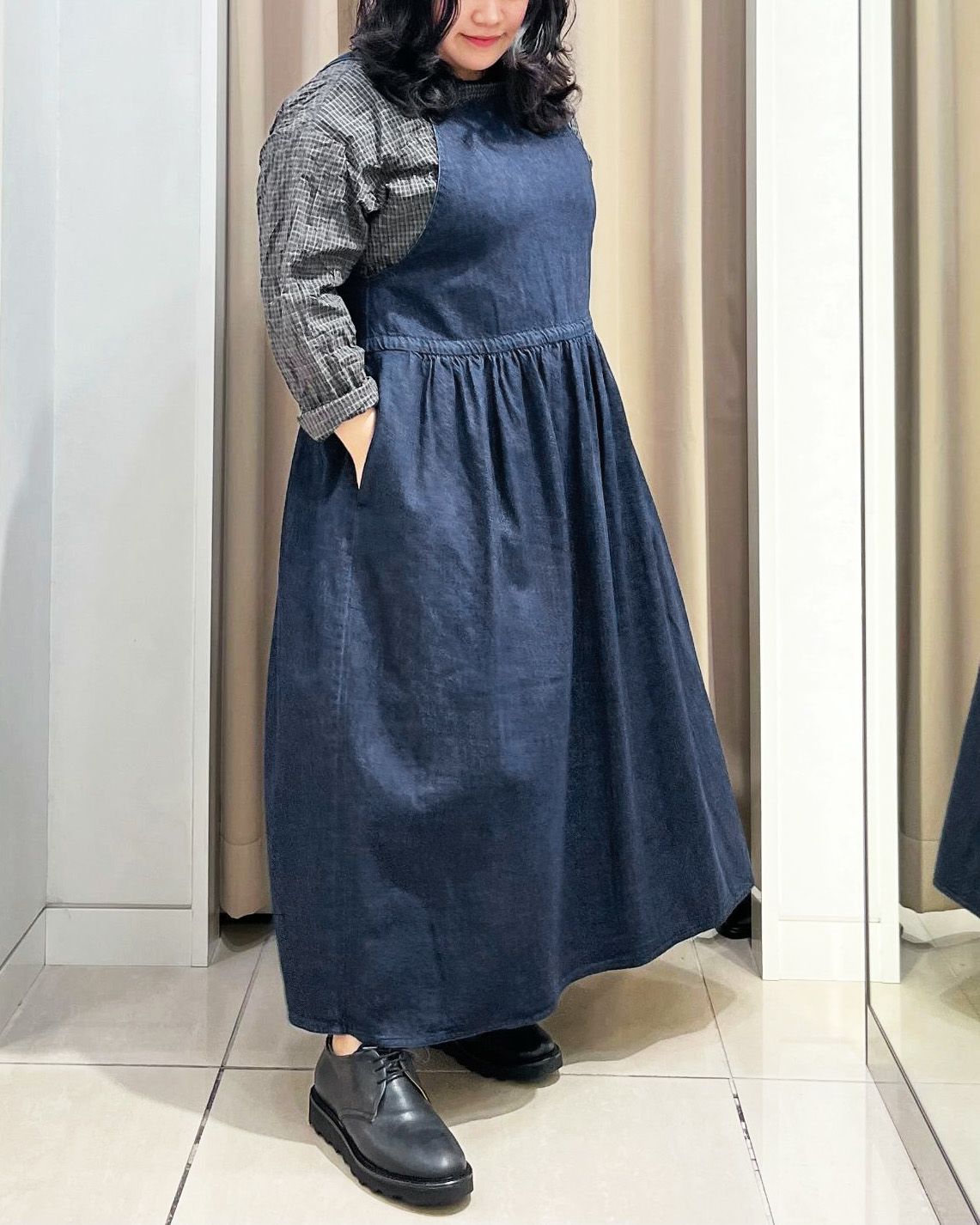 24 インディゴ/36size：スタッフ147㎝