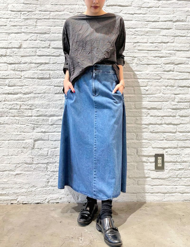 35 フェードブルー/36size：スタッフ160㎝