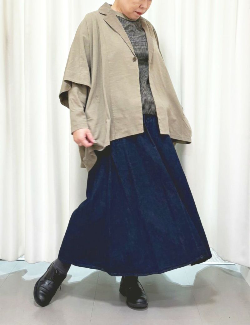 24 インディゴ/36size：スタッフ154㎝