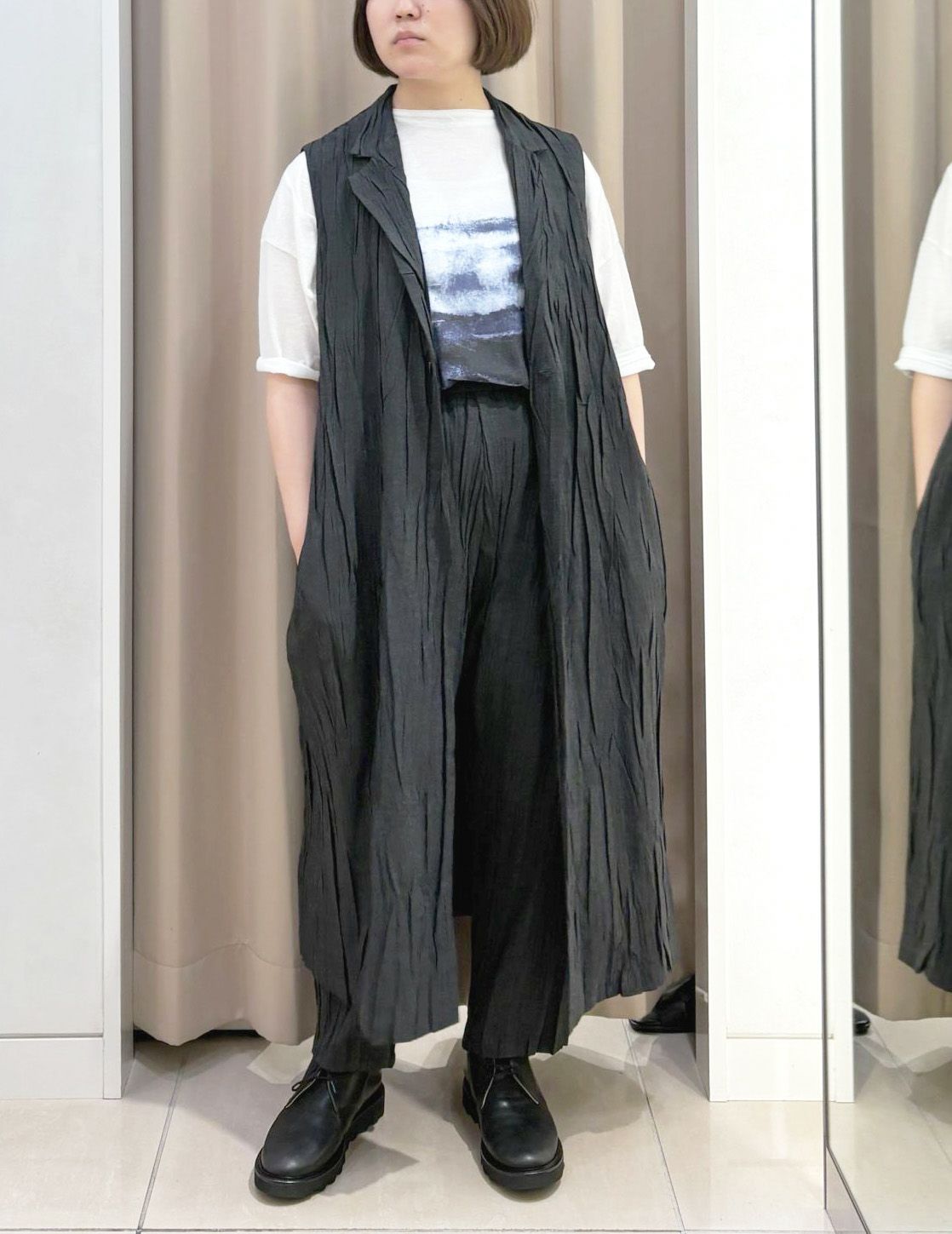 53 チャコール/36size：スタッフ148㎝