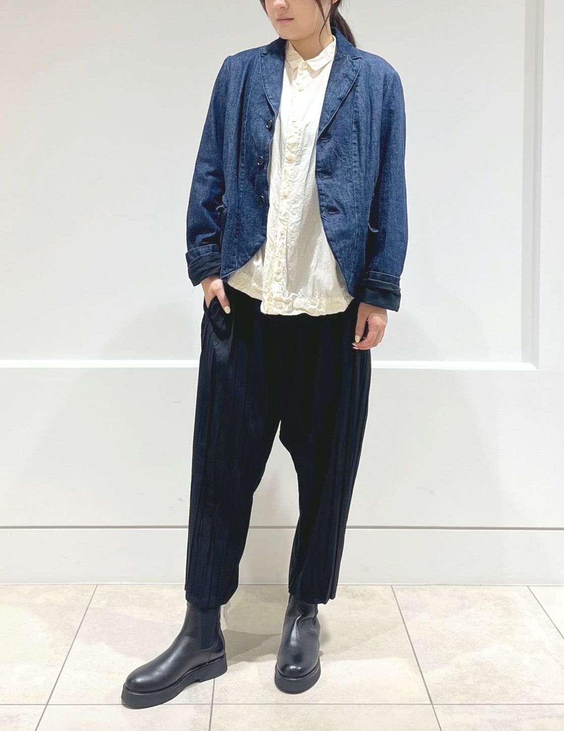 90 ブラック/36size：スタッフ164㎝