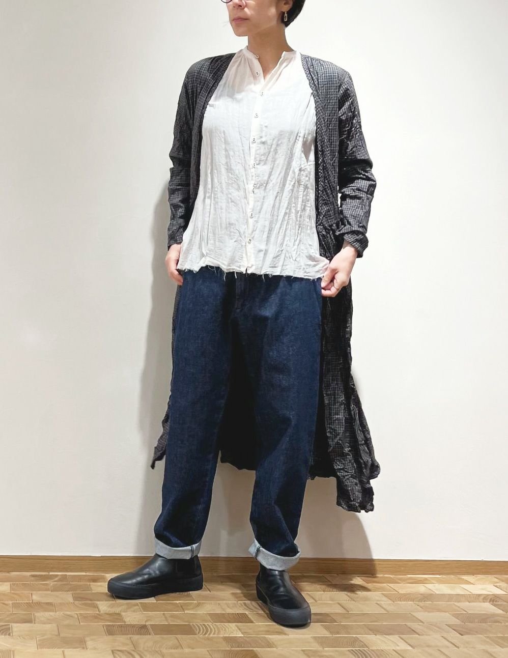 90 ブラック/36size：スタッフ162㎝