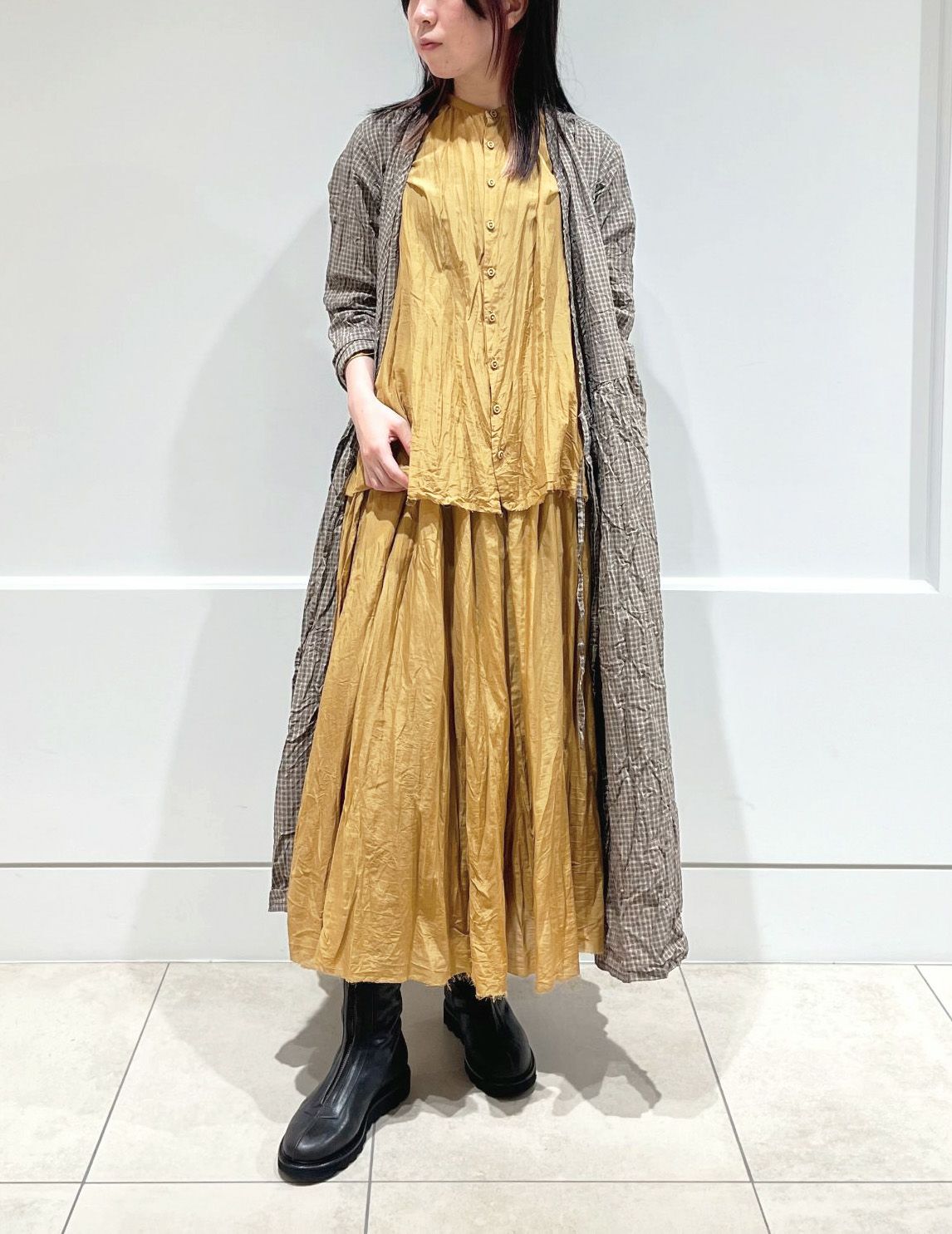 60 ブラウン/36size：スタッフ158㎝