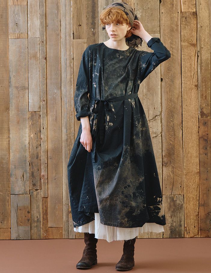 02 オフホワイト：モデル 170cm