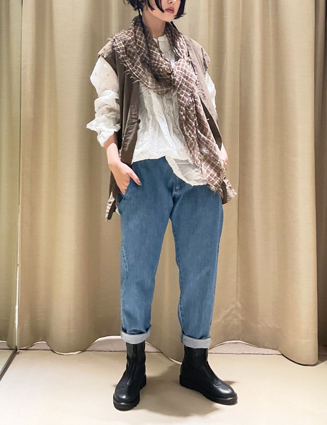 60 ブラウン/スタッフ160㎝