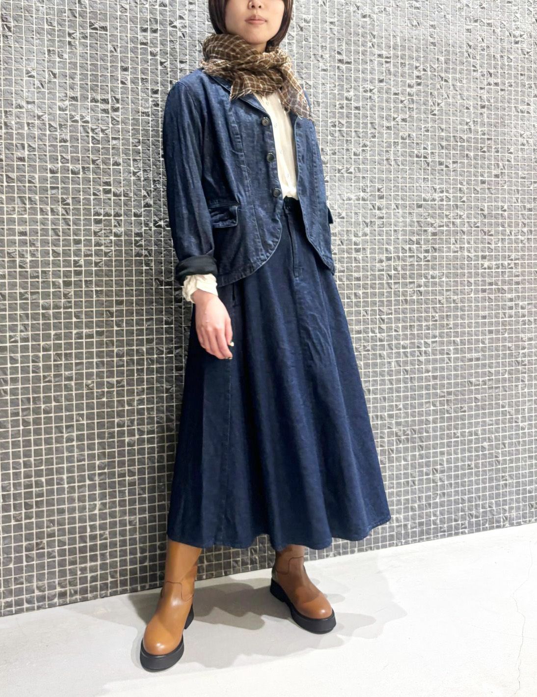 60 ブラウン/スタッフ165㎝