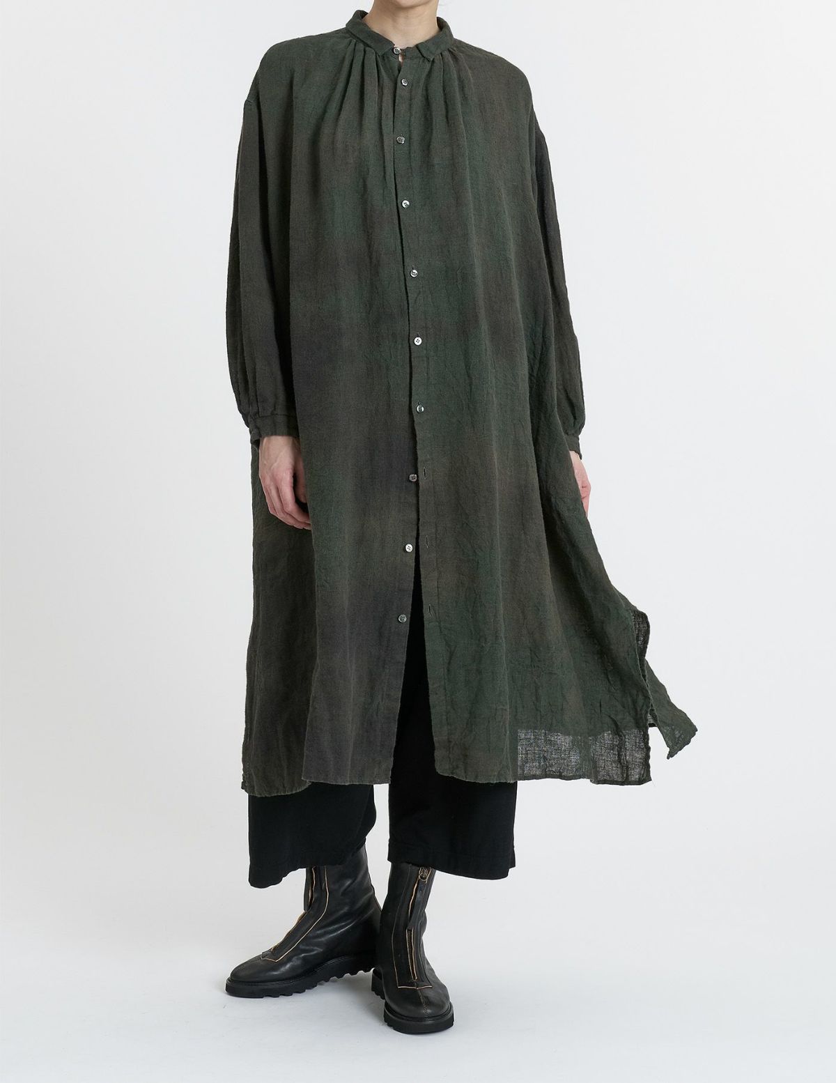 53 チャコール×カーキ/36(M)：モデル 169cm