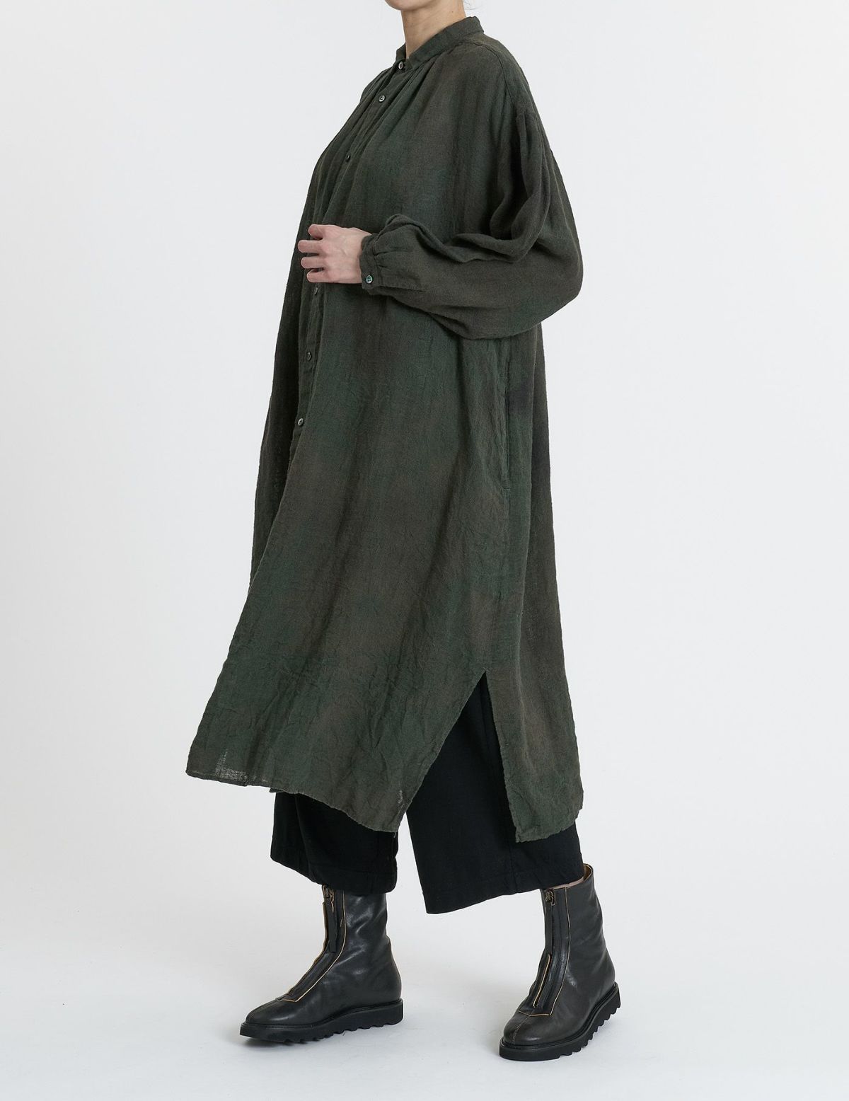 53 チャコール×カーキ