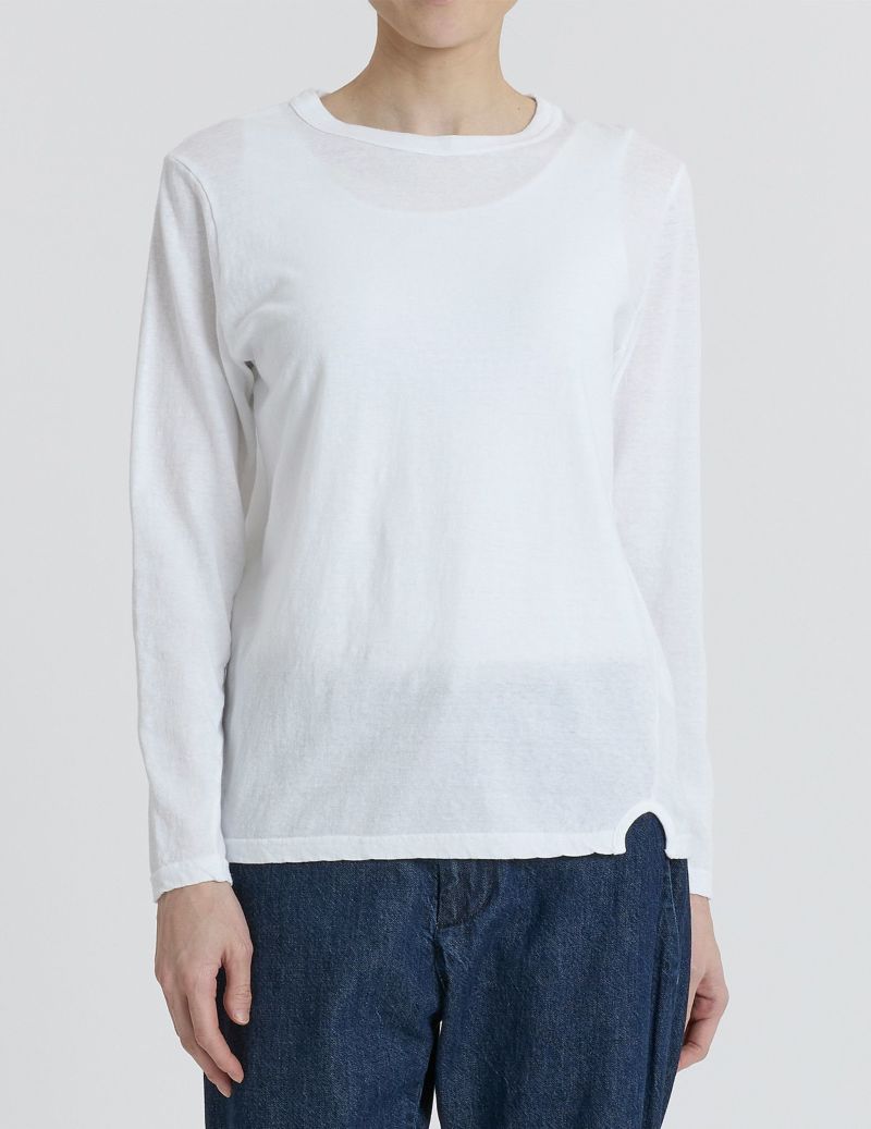 01 ホワイト/36(M)：モデル 169cm