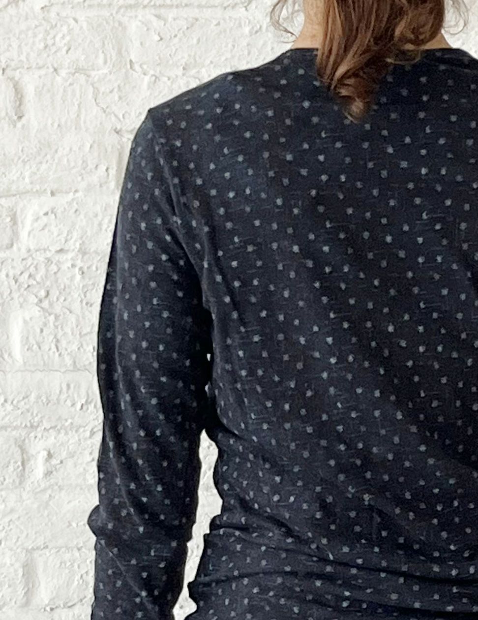 24 インディゴ×オフホワイトpt