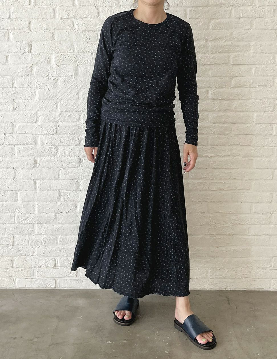 24 インディゴ×オフホワイトpt