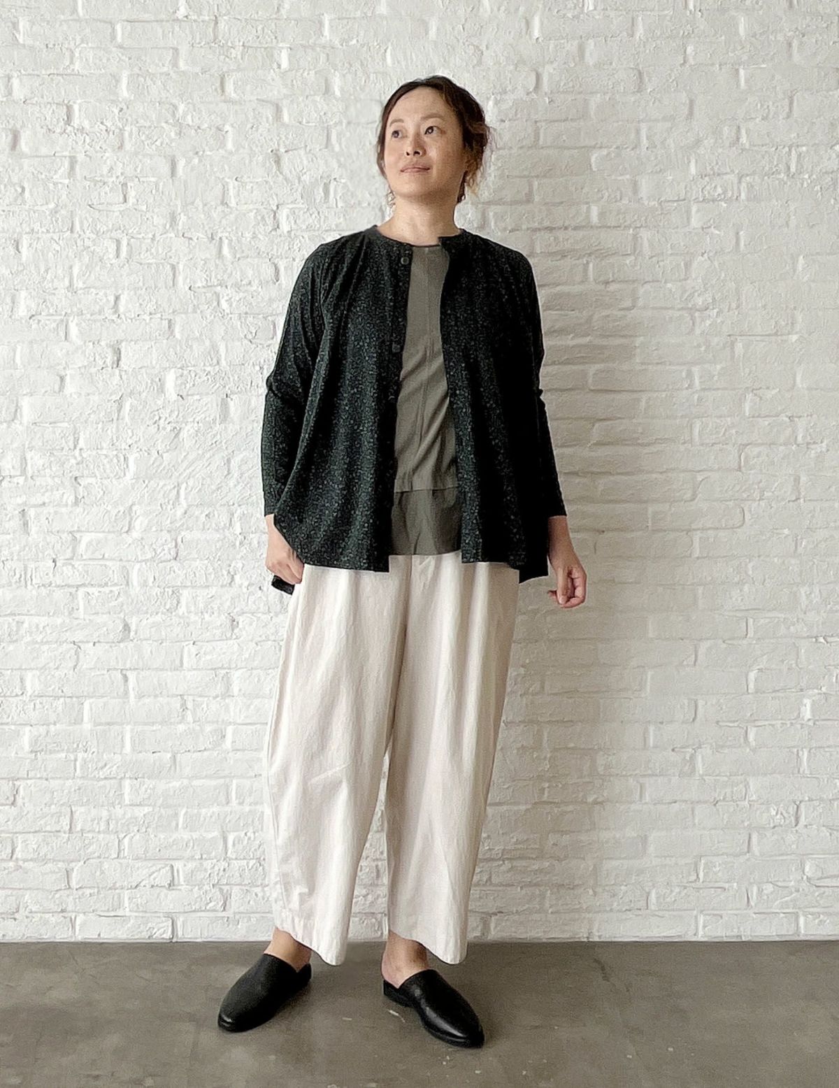 90 グリーン：スタッフ 167cm