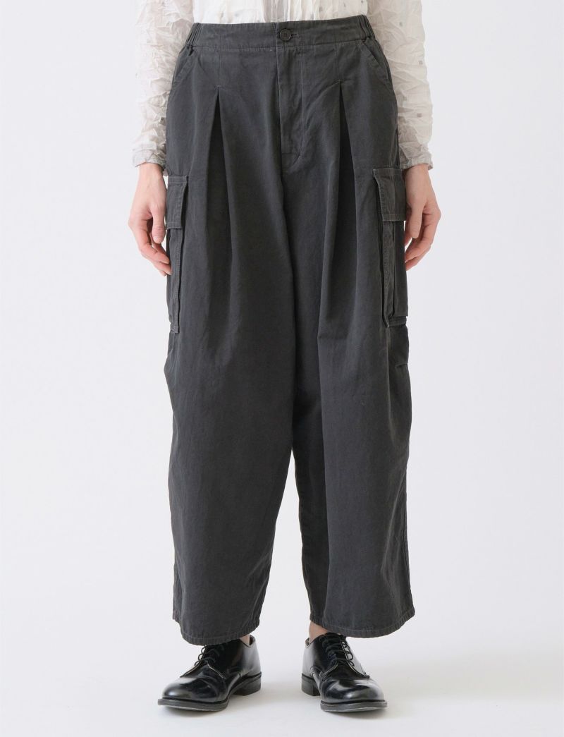 60 ダークブラウン/36size：モデル 169cm