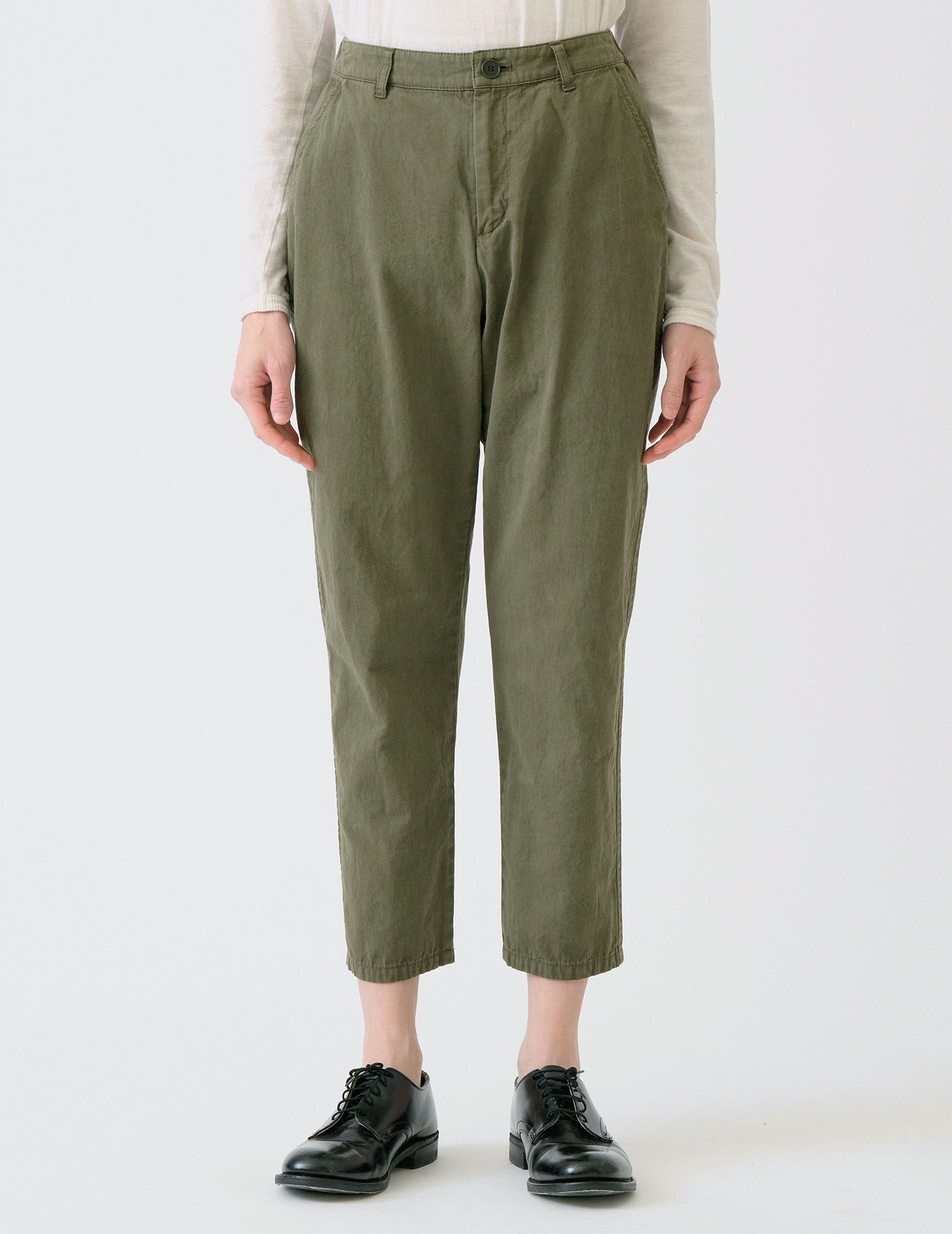 44 カーキ/36size(M)：モデル 169cm