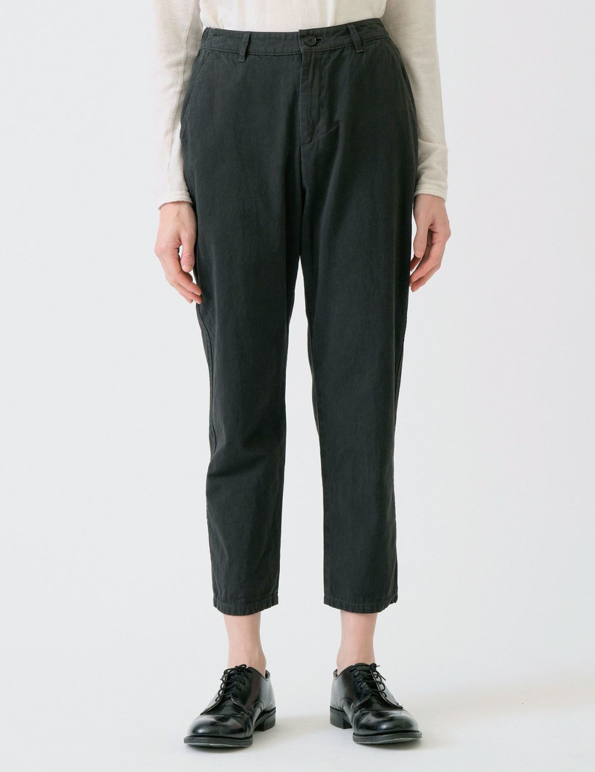 60 ダークブラウン/36size(M)：モデル 169cm