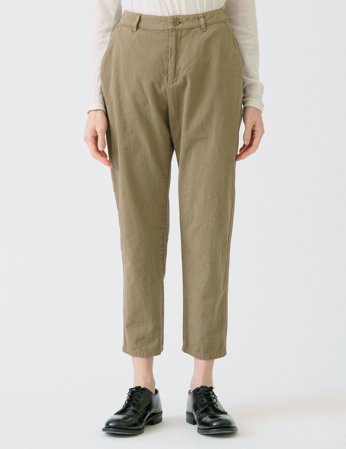 64 ベージュ/36size(M)：モデル 169cm