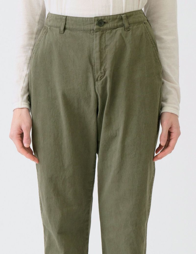 パドカレ✽テーパードパンツ blog連動企画》コットンウェザー テーパードパンツ | pas de calais
