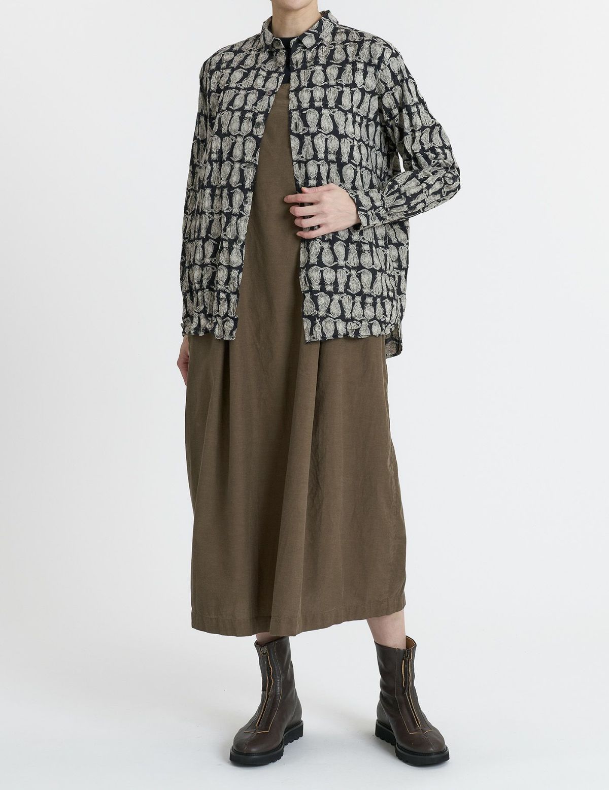 90 ブラック/36size：モデル169㎝