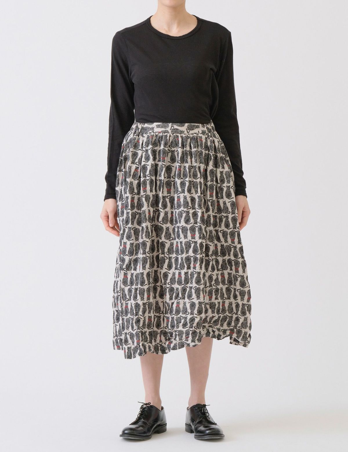 04 アイボリー/36size：モデル169㎝