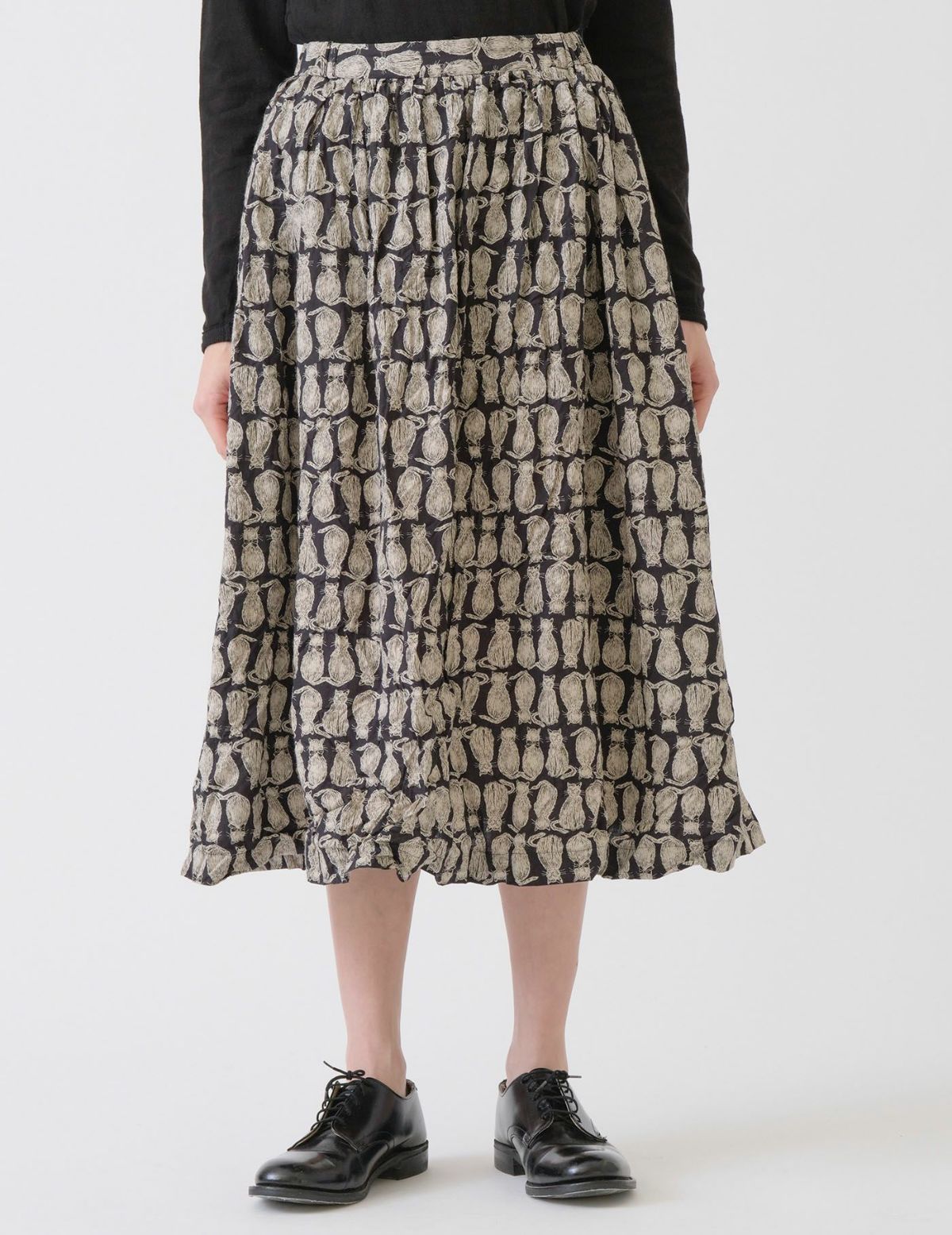 90 ブラック/36size：モデル169㎝