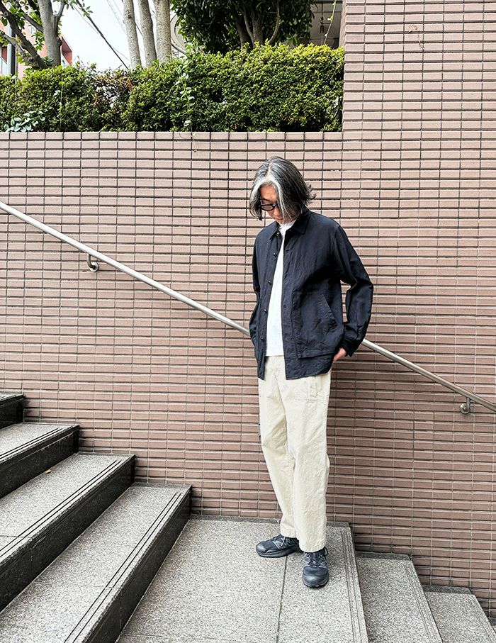 20 ネイビー　Msize：スタッフ178㎝