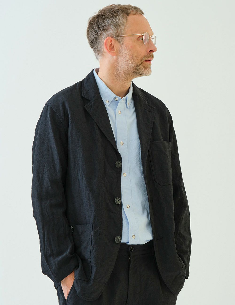 20 ネイビー(参考色）　Msize：モデル185㎝