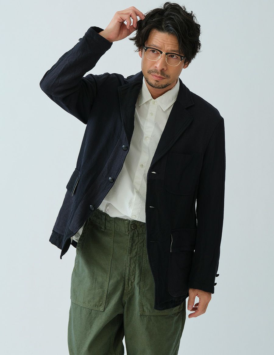 20 ネイビー Msize：モデル180㎝