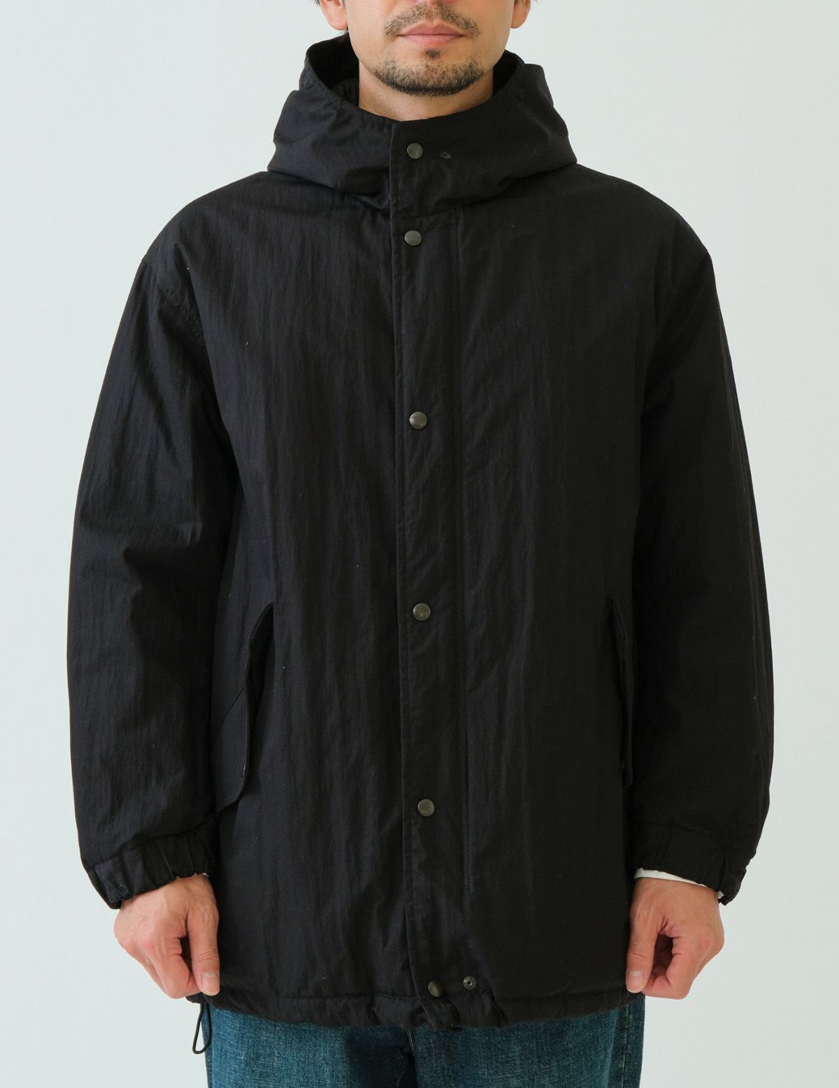 90 ブラック　Msize：モデル180㎝