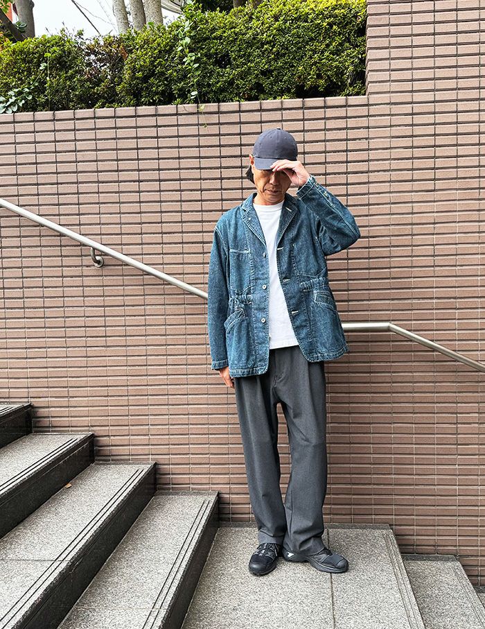 20 ネイビー　Msize：スタッフ178㎝