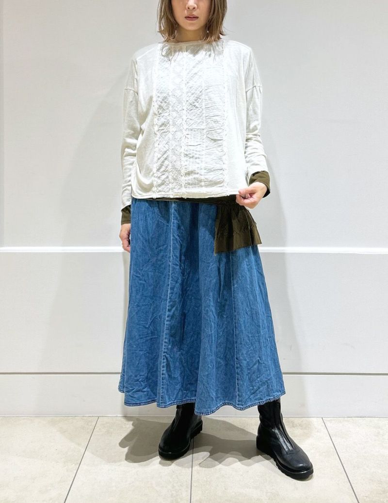 04 アイボリー/36size：スタッフ160㎝