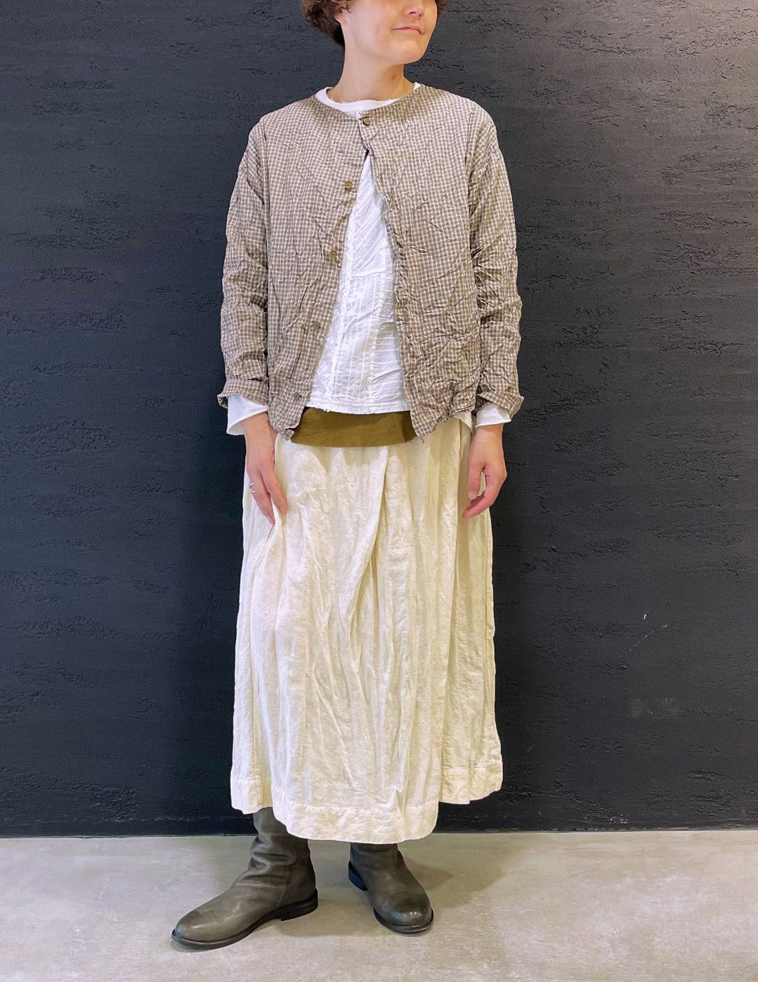 04 アイボリー/36size：スタッフ162㎝