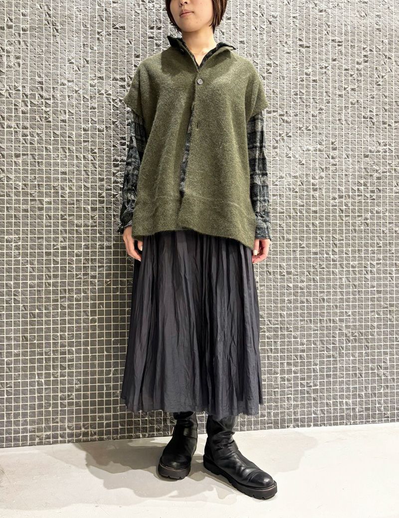 44 カーキ/36size：スタッフ165㎝